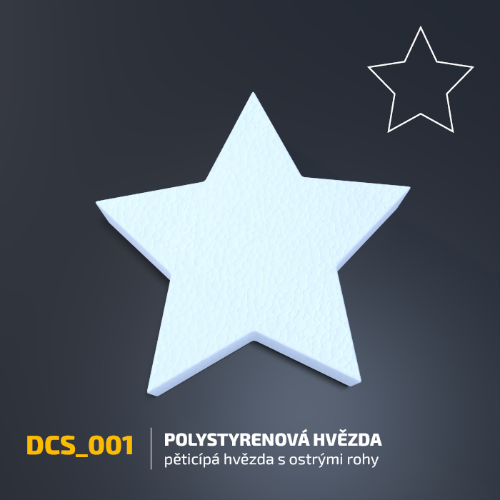 Polystyrenová hvězda