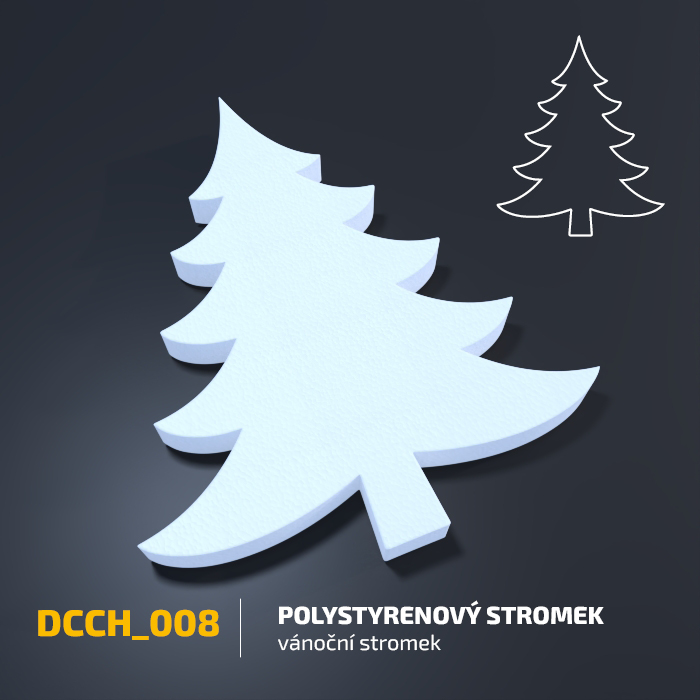 Polystyrenový stromek
