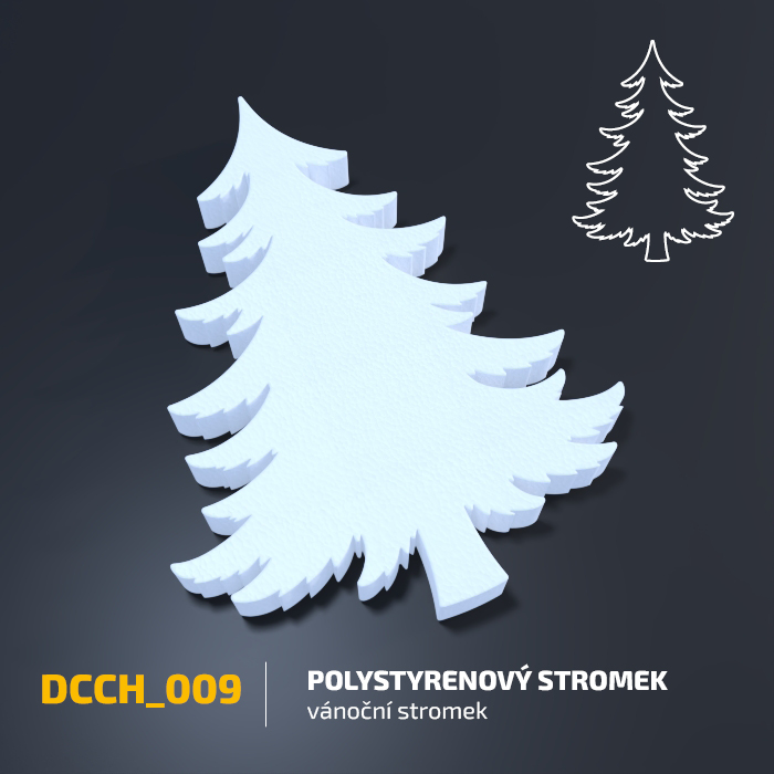 Polystyrenový stromek