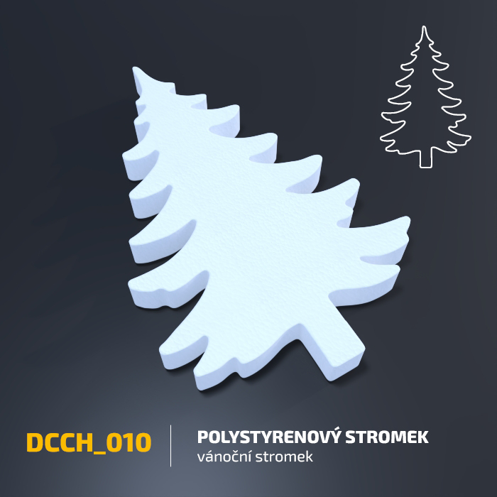 Polystyrenový stromek